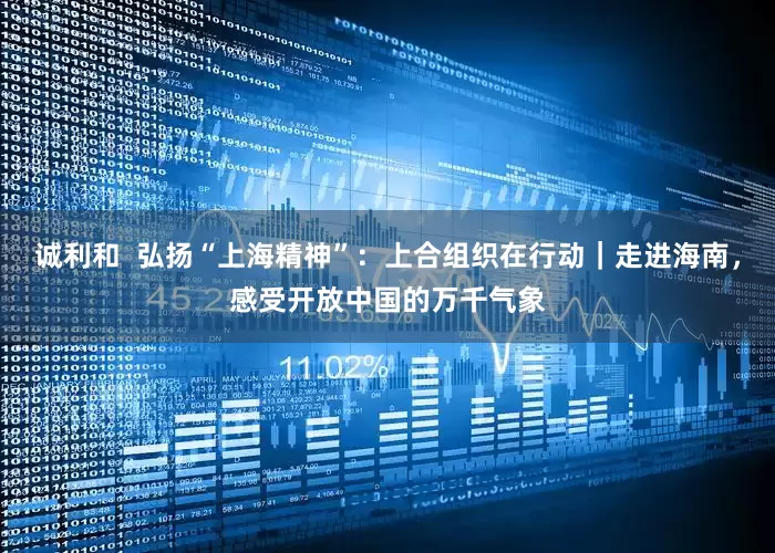 诚利和  弘扬“上海精神”：上合组织在行动｜走进海南，感受开放中国的万千气象