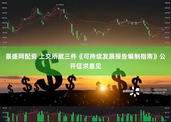 景盛网配资 上交所就三件《可持续发展报告编制指南》公开征求意见